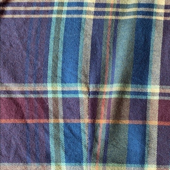 XL 100% - plaid button front Lauren Ralph Lauren lightweight. - Picture 4 of 9